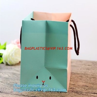 Fashion Custom Printing Luxury Gift Shopping Carrier Paper Bag With Your Own Logo Print,strong twisted handle black leat supplier