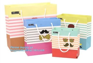 Handmade good packaging luxury carrier shipping craft paper bag,Matt Lamination Luxury Paper Carrier Shopping Bag with L supplier
