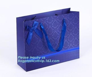 wholesale cosmetic eco-friendly luxury shopping bags paper carrier bags with handles,LOGO paper gift shopping bag art pa supplier