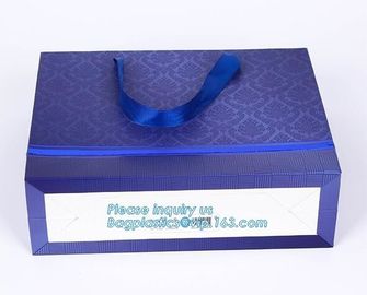 wholesale cosmetic eco-friendly luxury shopping bags paper carrier bags with handles,LOGO paper gift shopping bag art pa supplier