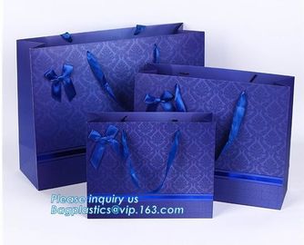 wholesale cosmetic eco-friendly luxury shopping bags paper carrier bags with handles,LOGO paper gift shopping bag art pa supplier