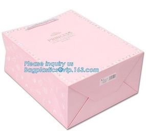 Luxury Rope Handle Laminated Paper Carrier Bags,brand Luxury laminated manila carrier paper hand bag, bagplastics, bagea supplier