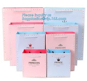 Luxury Rope Handle Laminated Paper Carrier Bags,brand Luxury laminated manila carrier paper hand bag, bagplastics, bagea supplier