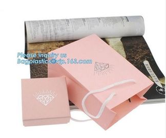 Luxury Rope Handle Laminated Paper Carrier Bags,brand Luxury laminated manila carrier paper hand bag, bagplastics, bagea supplier