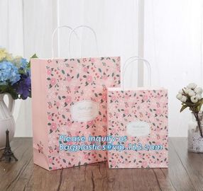 Custom made paper bag paper carrier bag luxury paper bag tote bag rope handle shopper bag,shopping bag slogan paper carr supplier