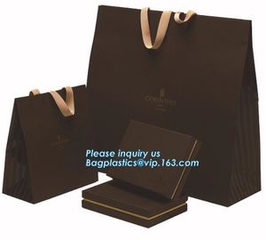 fashion design boutique shopping bagshihg quality luxury carrier bag/pp non woven lamination bag,Printed Packaging Paper supplier