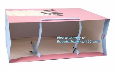 Lady Sexy dress Packaging pink and red boxes and bag,Shopping Carrier Packaging Paperbag With Logo Print,bagease package supplier