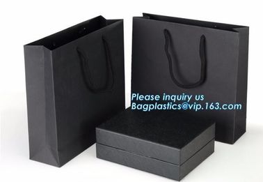 Factory Price Low Cost OEM Custom Printing Small Luxury Gift Carrier White Paper Shopping Bag,Gift Paper Bags With PP Ro supplier