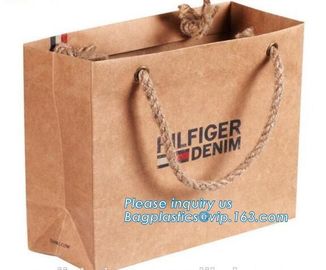 hot sale Cheap Custom Printed Luxury White Gift Carrier Rope Handle Paper Shopping Bag With Logo,Shopping Bag With Logo supplier