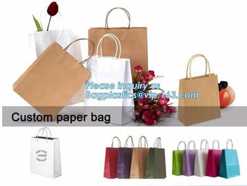 everyday kraft shopping bags with twisted handle,Durable Folding Pink Cute Happy Birthday Paper Gift Bag, BAGEASE PACKAG supplier