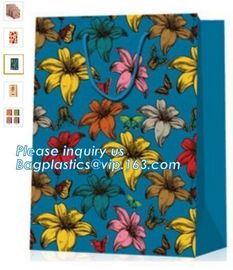 Hot sale brown kraft paper bag cheap price,Lowest Price Custom Shape Luxury Gold Foil Logo Design Paper Bag With Round B supplier