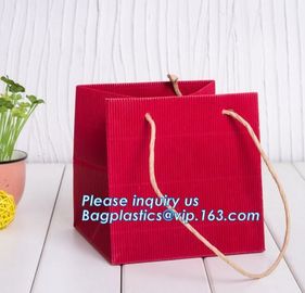 luxury paper pink printing shopping paper bags with rope handle,MATT PAPER BAGS FOR GIFTS BOUTIQUE CLOTHING OUTLETS BLAC supplier