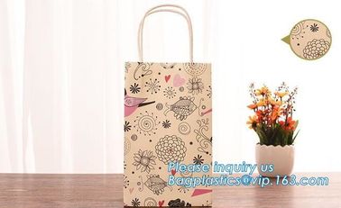 Luxury Card Paper Hand Made Carrier Bags with cotton rope，Bespoke Luxury Carrier Bags，Kraft Takeaway Paper Carrier Bag supplier