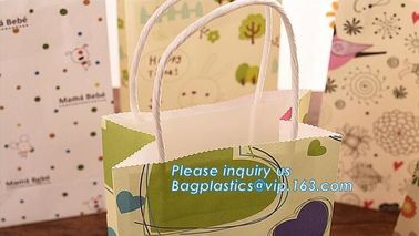 Luxury Card Paper Hand Made Carrier Bags with cotton rope，Bespoke Luxury Carrier Bags，Kraft Takeaway Paper Carrier Bag supplier