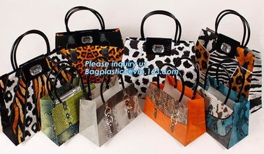 Wholesale Custom Logo Printed Glossy Art Paper Wine Bottle Bag, Folding Wine Carrier Bags,Top Sale Custom paper carry ba supplier