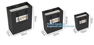 High quality Branded Retail Paper bag low price,special handmade paper packaging bags with logo designs, bagease package supplier