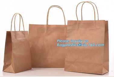 Full Black Matt Finish Paper Shopping Carrier Bag with Dite Cut Handle,Luxurious design brown foldable flat handle kraft supplier