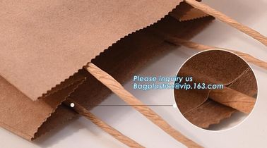 Full Black Matt Finish Paper Shopping Carrier Bag with Dite Cut Handle,Luxurious design brown foldable flat handle kraft supplier