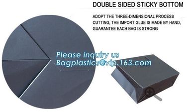 Grey Luxury ribbon satin finish ribbon paper carrier bags with rope handles and ribbon bow fastener, bagplastics, bageas supplier