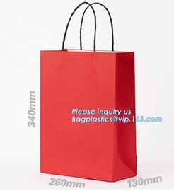 Wholesale custom logo luxury white gold printing coated paper shopping bag for gift,Gloss laminated portrait-shape stron supplier