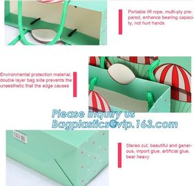 Eco Friendly Luxury Custom White Boutique Rope Handle Shopping Carrier Packaging Paperbag With Logo Print bagease packag supplier
