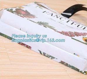 High Quality Customized Logo 250gsm Printed Hand Made Luxury Hard Paper Gift Carrier Bag,Paper Shopping Bag With Custom supplier