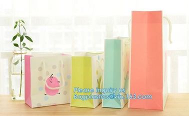 Recycled Wholesale Die Cut Handle Paper Bag Luxury Packaging Paper Bag,everyday kraft shopping bags with twisted handle supplier