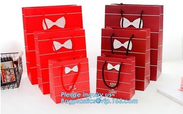 recycled colored paper bags with handles twist handle kraft paper bag,Printing Logo Shopping Pack Paper Bag bagease pac supplier
