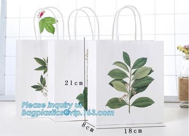 Wholesale Cheap Custom High Quality Fashion Luxury Eco-friendly Rope Handles Wedding Candle Packaging Paper Bags With Lo supplier
