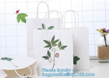 Wholesale Cheap Custom High Quality Fashion Luxury Eco-friendly Rope Handles Wedding Candle Packaging Paper Bags With Lo supplier
