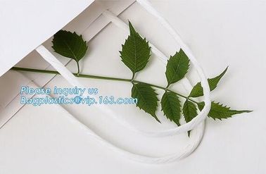 Wholesale Cheap Custom High Quality Fashion Luxury Eco-friendly Rope Handles Wedding Candle Packaging Paper Bags With Lo supplier