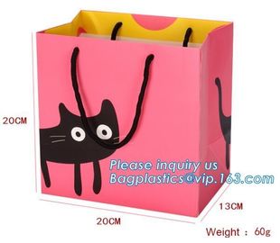 Factory hotsell luxury gift paper bag/custom printed shopping paper bag with ribbon,handmade paper packaging bags with l supplier