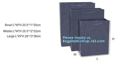 Luxury Black Card UV Hot Stamping Customized Logo Paper Carrier Bags Underware Jewelry Clothing, bagplastics, bagease supplier