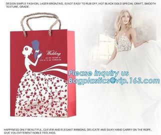 luxury laminated bags are made from high quality coated board with a reinforced top and base to offer added strength and supplier