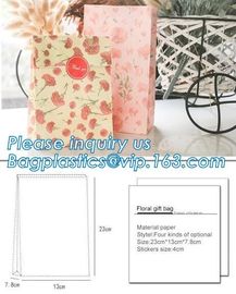 Customized Browd Kraft Paper Shopping Bag with Handles for Clothing,OEM Custom Printing Small Luxury Gift Christmas Whit supplier