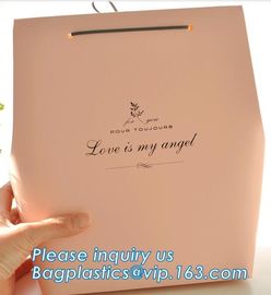 Glossy Paper Bag export to Australia,Design Clothing Gift Paper Bag, Colorful Kraft Jewelry Paper Bag bagplastics packag supplier