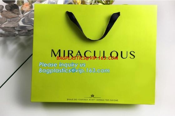 Carrier Ribbon Tie Gift Shopping Paper Bags With Handles,vintage print inspired by our own Luxury Carrier Bag bagease pa supplier