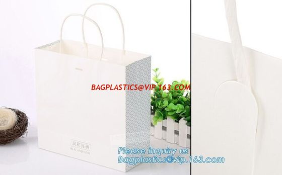 Hot Selling Recycle Glossy Printing Shopping Paper Gift Bag For Cosmetic, Custom Design Carry Bags,Shopping Paper Carrie supplier