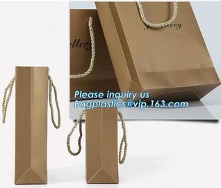 Luxury ribbons hand carrier flower gift bags custom own logo,Accessories Birthday Gift Jewellery Carriers bagease packa supplier