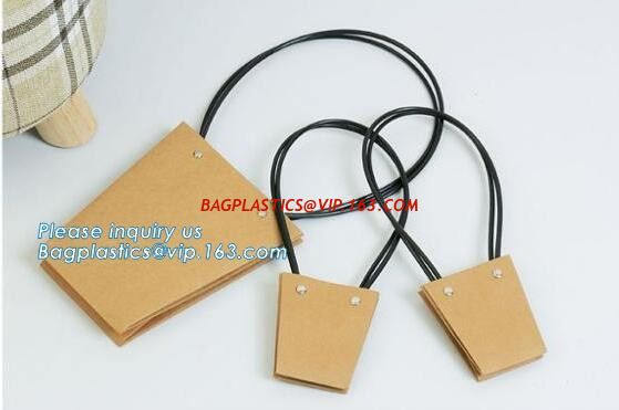 Promotional printing brown paper fresh flower carrier waterproof kraft paper bags with handle,Flower carrier paper bag supplier