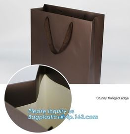 Custom Printed Shopping Recycle Carry Treat Paper Bags Packing Christmas Wine Paper Gift Bag In Bulk,bagplastics, bageas supplier