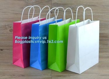 Portable Promotional Custom Packaging Bag Grocery Paper Bag Handle,eco friendly newest luxury wedding dress paper bag supplier