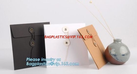 printing black A4 c4 c5 b6 kraft paper envelope,Custom wholesale kraft paper shockproof padded envelopes, BAGEASE PACK supplier