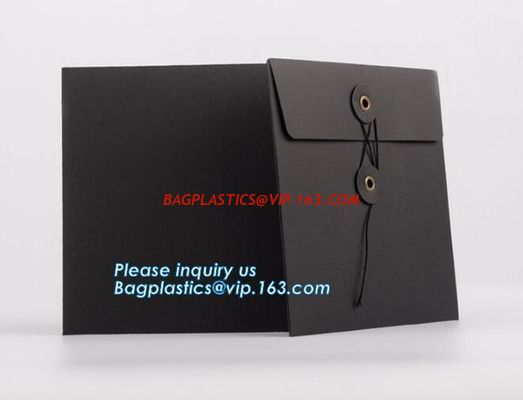 printing black A4 c4 c5 b6 kraft paper envelope,Custom wholesale kraft paper shockproof padded envelopes, BAGEASE PACK supplier