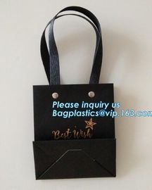 China Manufacture Brown Custom Packing Bag Shopping Paper Bags,Mini Gift Favour Paper Carry Bag Wholesale BAGEASE PACKAG supplier