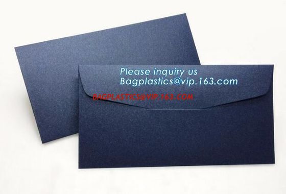 MAKE western style high quality gold foil gift envelope Matt black card paper envelope in A4 A5 B5 C5 C6 A3 size with cu supplier