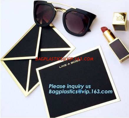 Wholesale custom Classic style a3 a4 a7 gold brown shipping kraft paper envelope, custom logo fancy paper envelope for i supplier