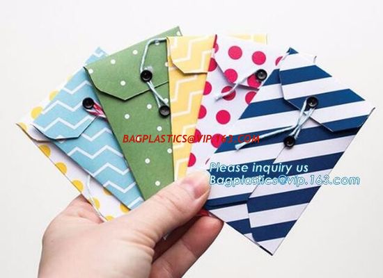 Cheap custom gift card envelope paper cards and envelops,Chinese New Year Paper Red Envelope With Logo bagplastics pack supplier