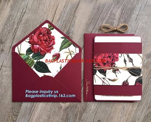 Professional Custom Greeting Kraft Packaging Paper Envelope With High Quality,brown kraft paper window envelope bagease supplier