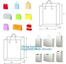 Fancy Shopping Paper Gift Bag packaging paper bag With Handles of packaging,Luxury Clothes paper carrier bag for packing supplier